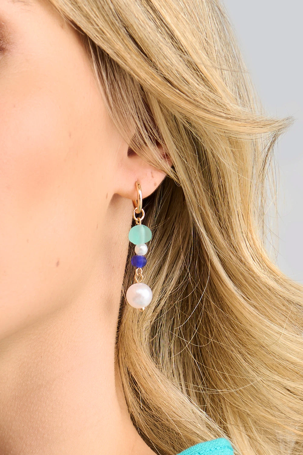 Pearl Drop Earring 4 Pearl Drop Earring - Image 2