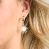 Sun Burst Earring 1 Sun Burst Earring -Blue Illusion 9A SUNBURSTEARRING 1059