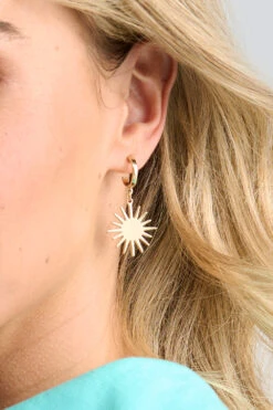 Sun Burst Earring