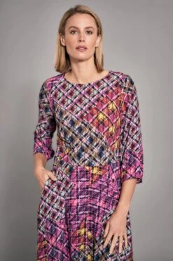 A-Line Midi Dress 10 A-Line Midi Dress -Blue Illusion A LINEMIDIDRESS7309324edit