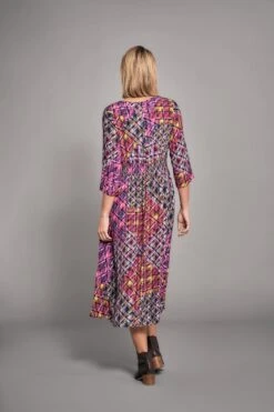 A-Line Midi Dress 9 A-Line Midi Dress -Blue Illusion A LINEMIDIDRESS7309345edit