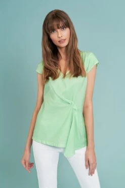 Asymmetric Draped Top