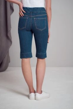 Bengajean® Short -Blue Illusion BENGA.JEAN .SHORT .INDIGO.WASH 827
