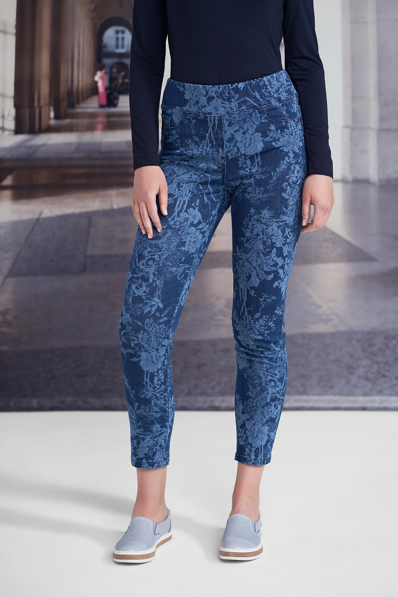 Bengajean® 7/8 Skinny Leg Printed 4 Bengajean® 7/8 Skinny Leg Printed - Image 2