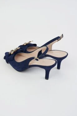Abbey Suede Sling Back 10 Abbey Suede Sling Back -Blue Illusion BI02.069436