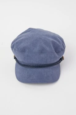 Charlie Cord Baker Boy Cap -Blue Illusion BIe com27.016786
