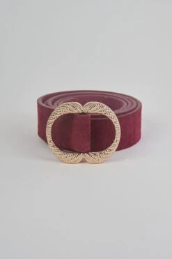 Sienna Suede Belt -Blue Illusion BIecomMarch6838