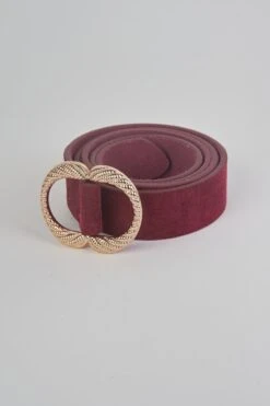 Sienna Suede Belt -Blue Illusion BIecomMarch6842