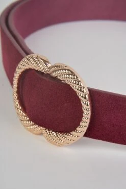 Sienna Suede Belt -Blue Illusion BIecomMarch6853