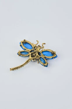Blue Dragonfly Brooch -Blue Illusion BLUEDRAGONFLY00002 edit