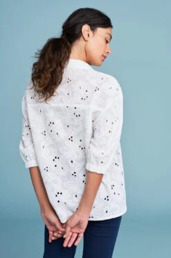 Broderie Cotton Shirt 13 Broderie Cotton Shirt -Blue Illusion BRODERIECOTTONSHIRT2509edit