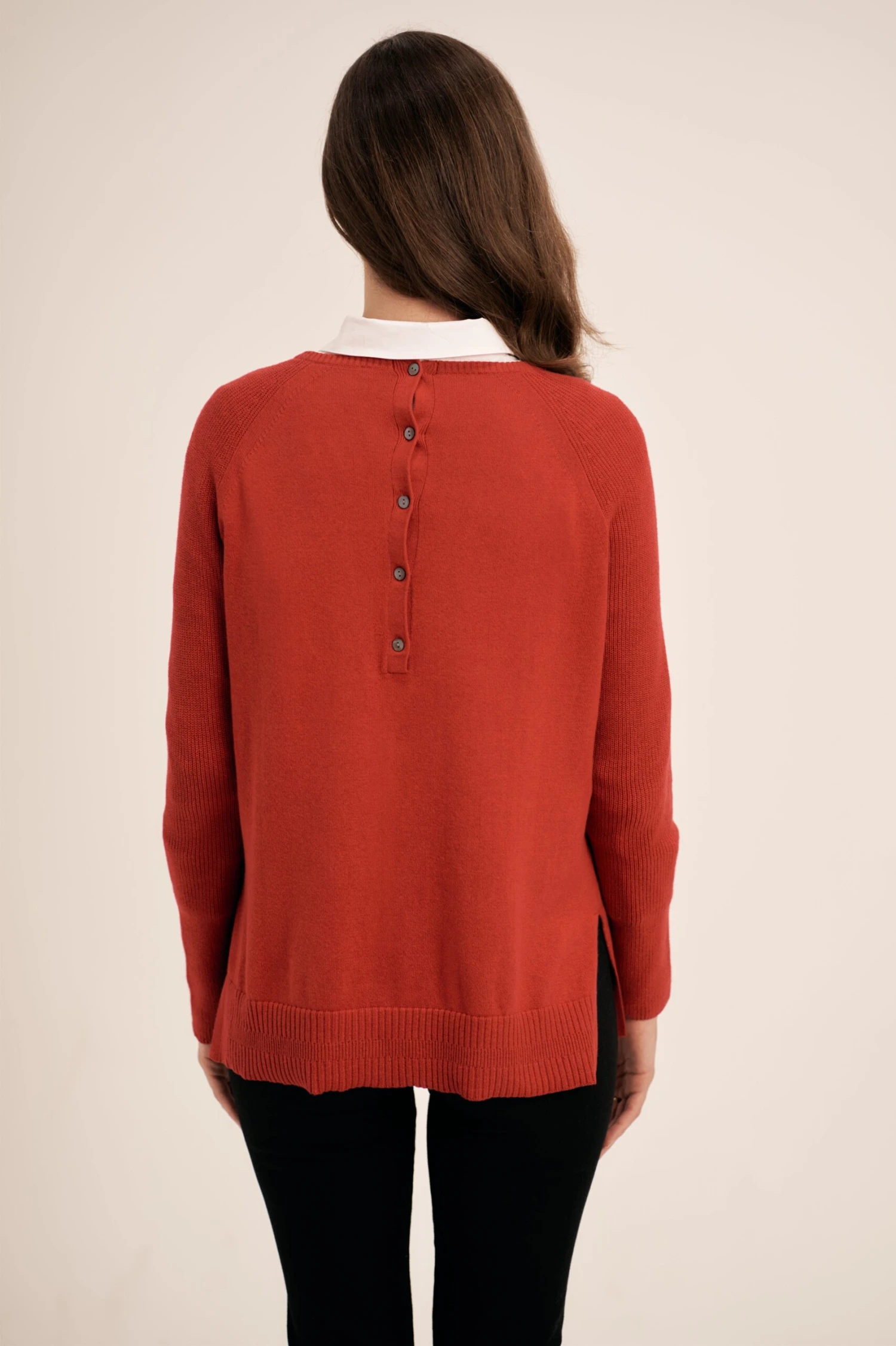 Button Back Jumper 5 Button Back Jumper - Image 3