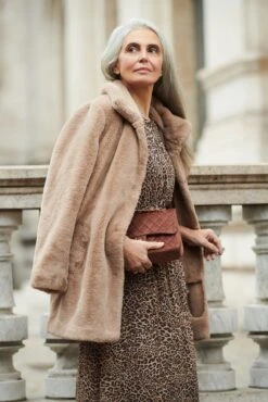 Faux Fur Coat