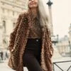 Leopard Faux Fur Coat -Blue Illusion BlueIllusion 10 054edit