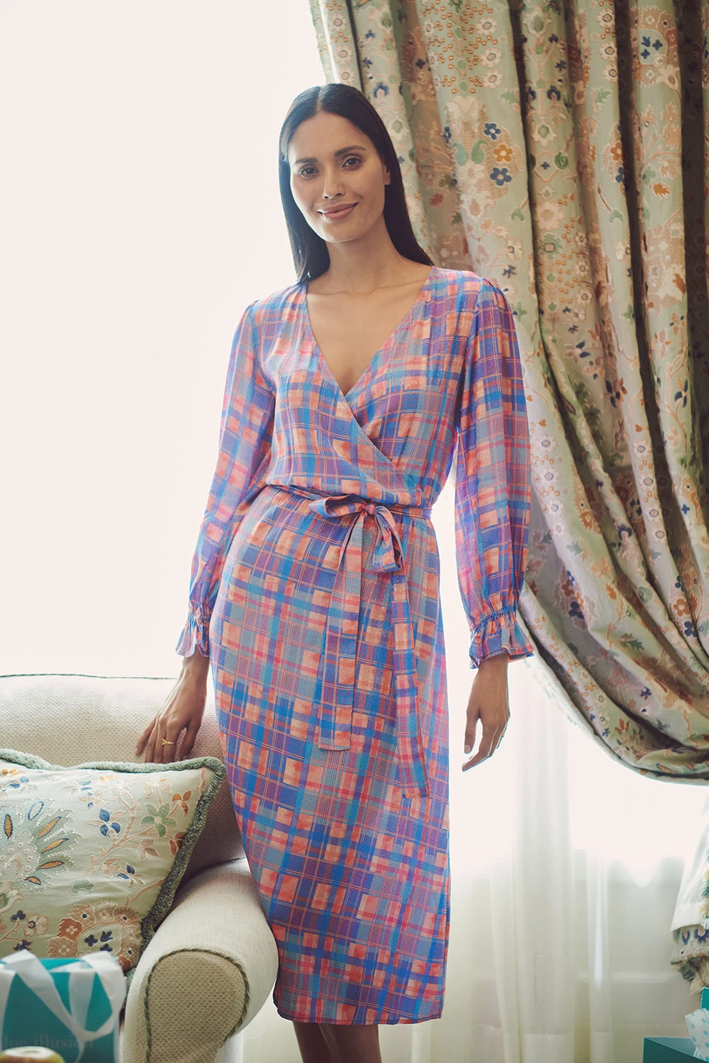 Vibrant Check Dress 3 Vibrant Check Dress