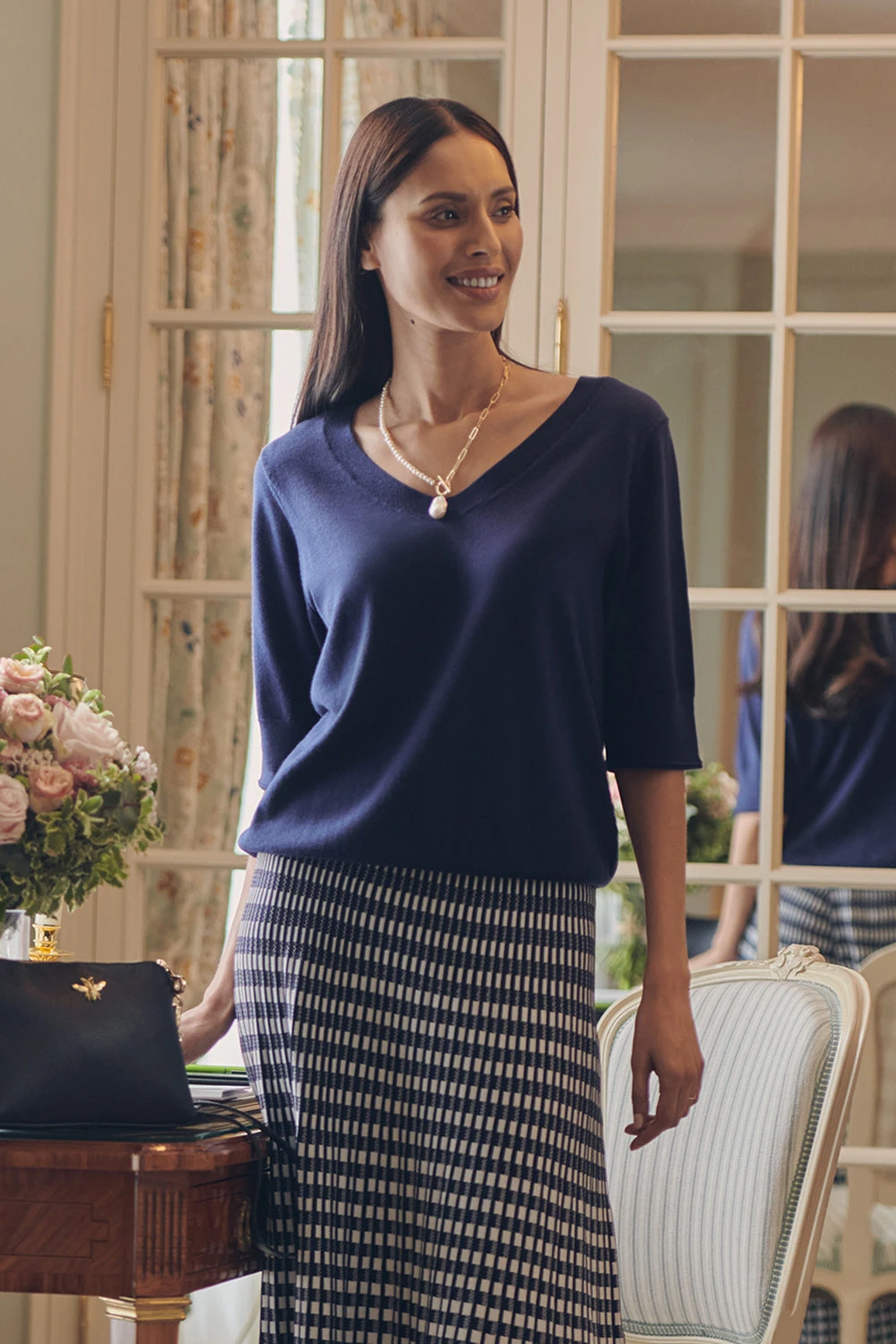 Half Sleeve Wool Knit 3 Half Sleeve Wool Knit