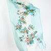 Floral Stripe Scarf 1 Floral Stripe Scarf -Blue Illusion BlueIllusionecom08.053079 2