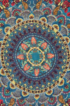 Paisley Square Scarf 8 Paisley Square Scarf -Blue Illusion BlueIllusionecom13.045812 edit