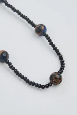 Chianna Black Multi Necklace -Blue Illusion CHIANNABLACK00002