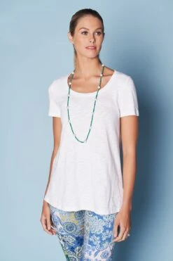 Chianni Glass Pearl Necklace 7 Chianni Glass Pearl Necklace -Blue Illusion CHIANNIGLASSPEARLNECKLACE1693edit