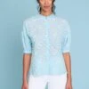 Cotton Broderie Shirt