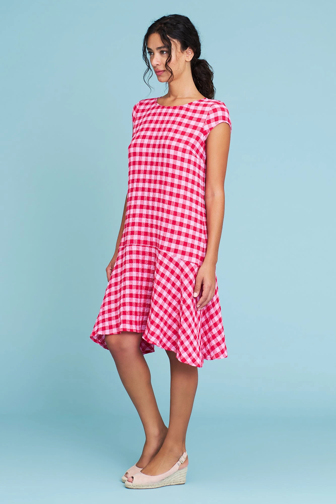 Cotton Gingham Sun Dress 5 Cotton Gingham Sun Dress - Image 3