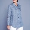 Embroidered Chambray Shirt