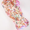 Floral Border Scarf -Blue Illusion FLORALBORDERSCARF1128 edit