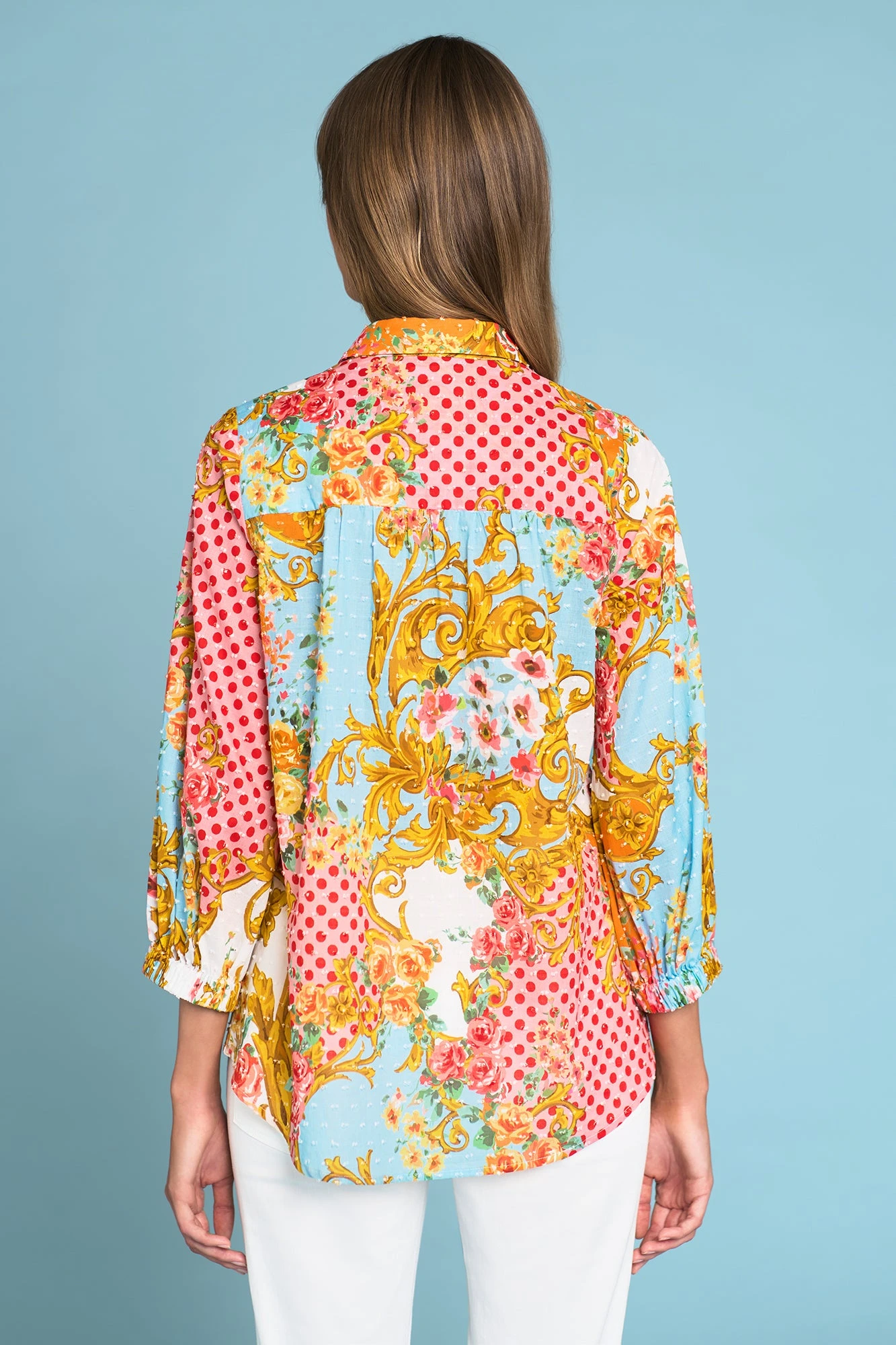 Floral Print Cotton Shirt 7 Floral Print Cotton Shirt - Image 5