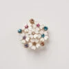 Flower Cluster Brooch 1 Flower Cluster Brooch -Blue Illusion FLOWERCLUSTERRBROOCH0606 edit
