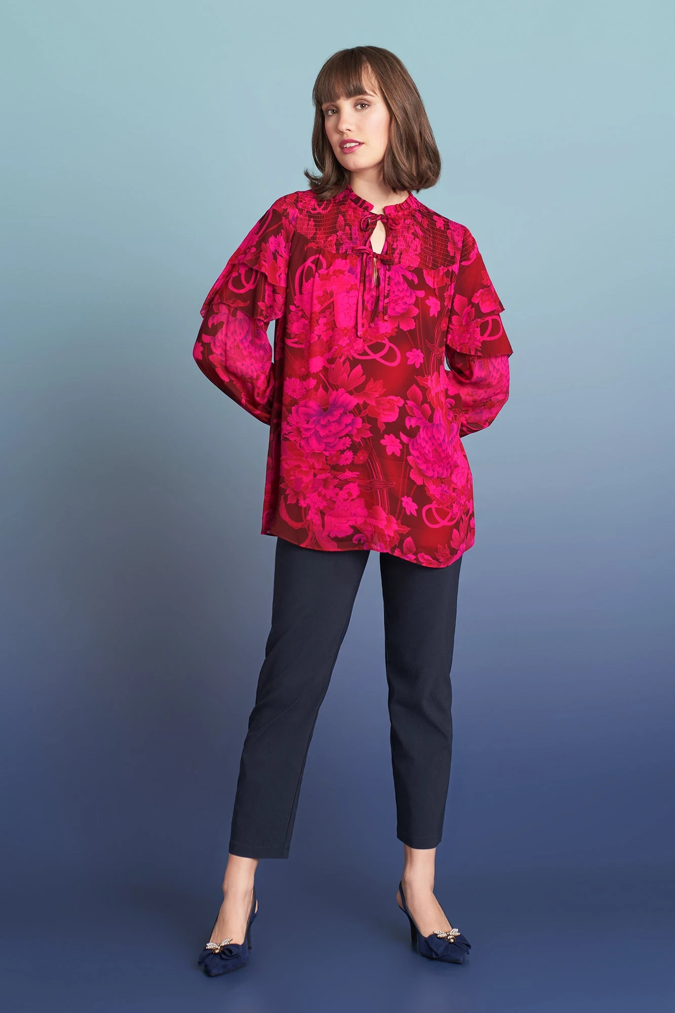 Frill Detail Blouse 3 Frill Detail Blouse