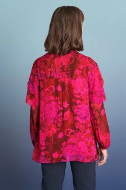 Frill Detail Blouse 10 Frill Detail Blouse -Blue Illusion FRILLDETIALBLOUSE7308435edit