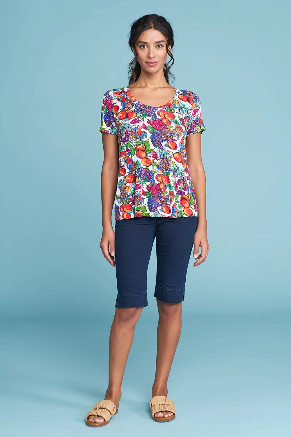 Fruit Market Slub T-Shirt 4 Fruit Market Slub T-Shirt - Image 2