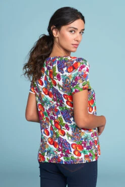 Fruit Market Slub T-Shirt 11 Fruit Market Slub T-Shirt -Blue Illusion FRUITMARKETSLUBTSHIRT2818edit