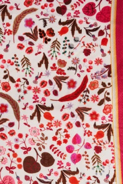 Garden Floral Scarf -Blue Illusion GARDENFLORALSCARF2 edit