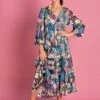Gustave Print Dress -Blue Illusion GustavePRINTDRESS6334edit