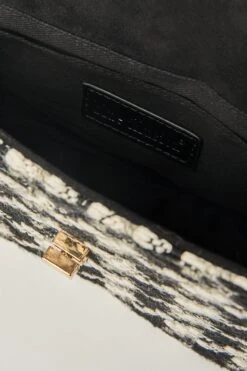 Houndstooth Crossbody Bag -Blue Illusion HOUNDSTOOTHCROSSBODY00001