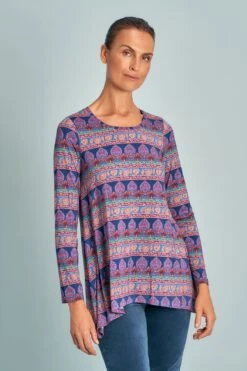 Trapeze Round Neck T-Shirt