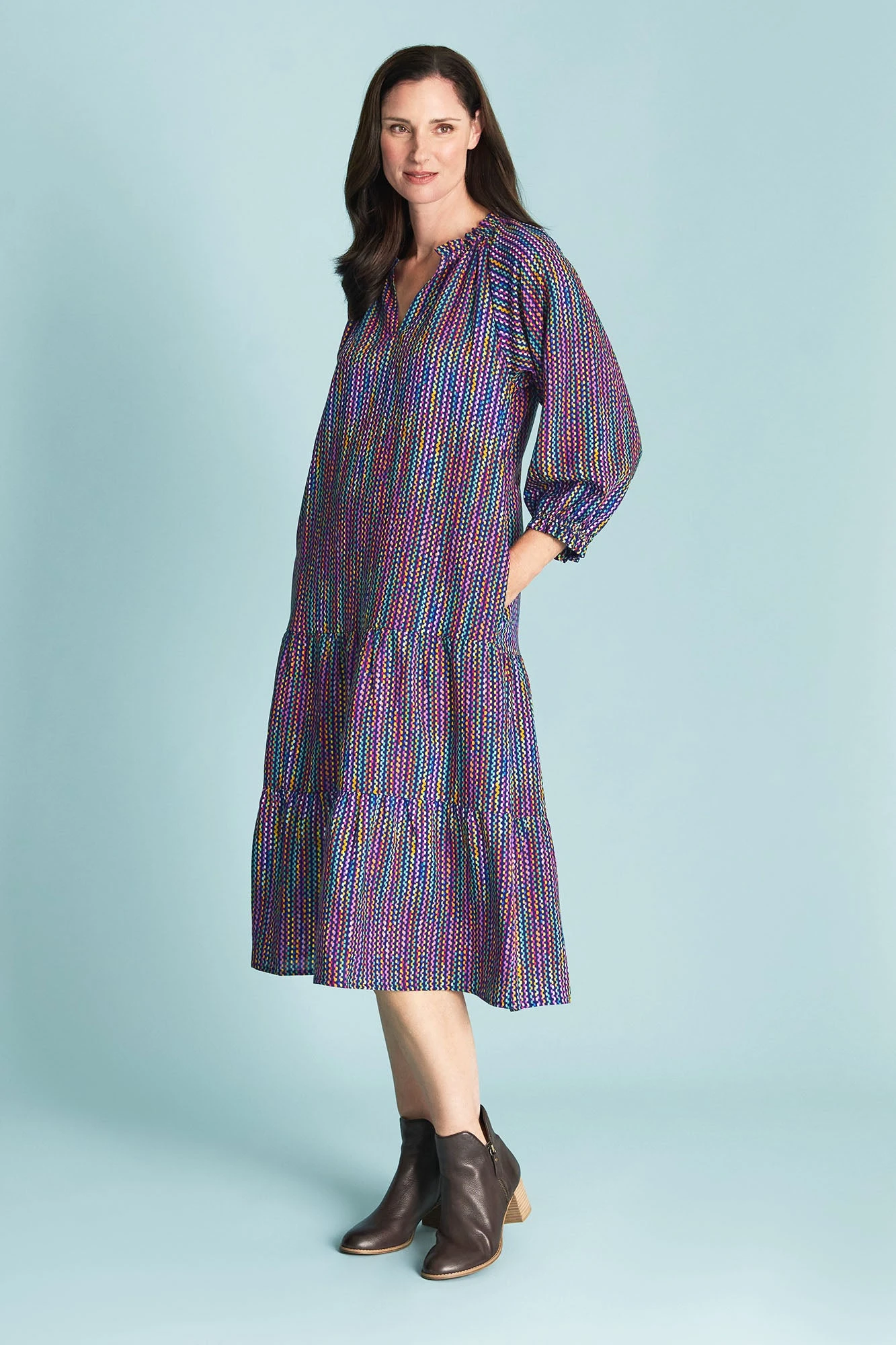 Joie Printed Dress 5 Joie Printed Dress - Image 3