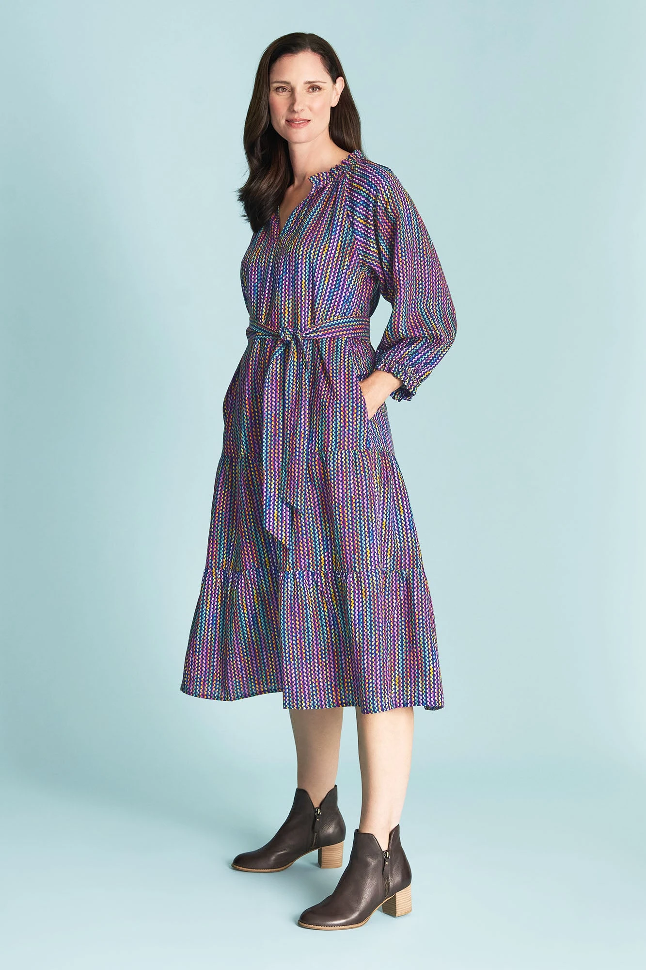 Joie Printed Dress 4 Joie Printed Dress - Image 2