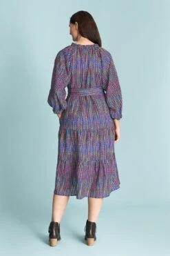 Joie Printed Dress 9 Joie Printed Dress -Blue Illusion JOIEPRINTEDDRESS3218edit