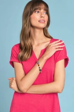 Les Fleurs Bracelet -Blue Illusion LEFLUERSBRACELET9246edit