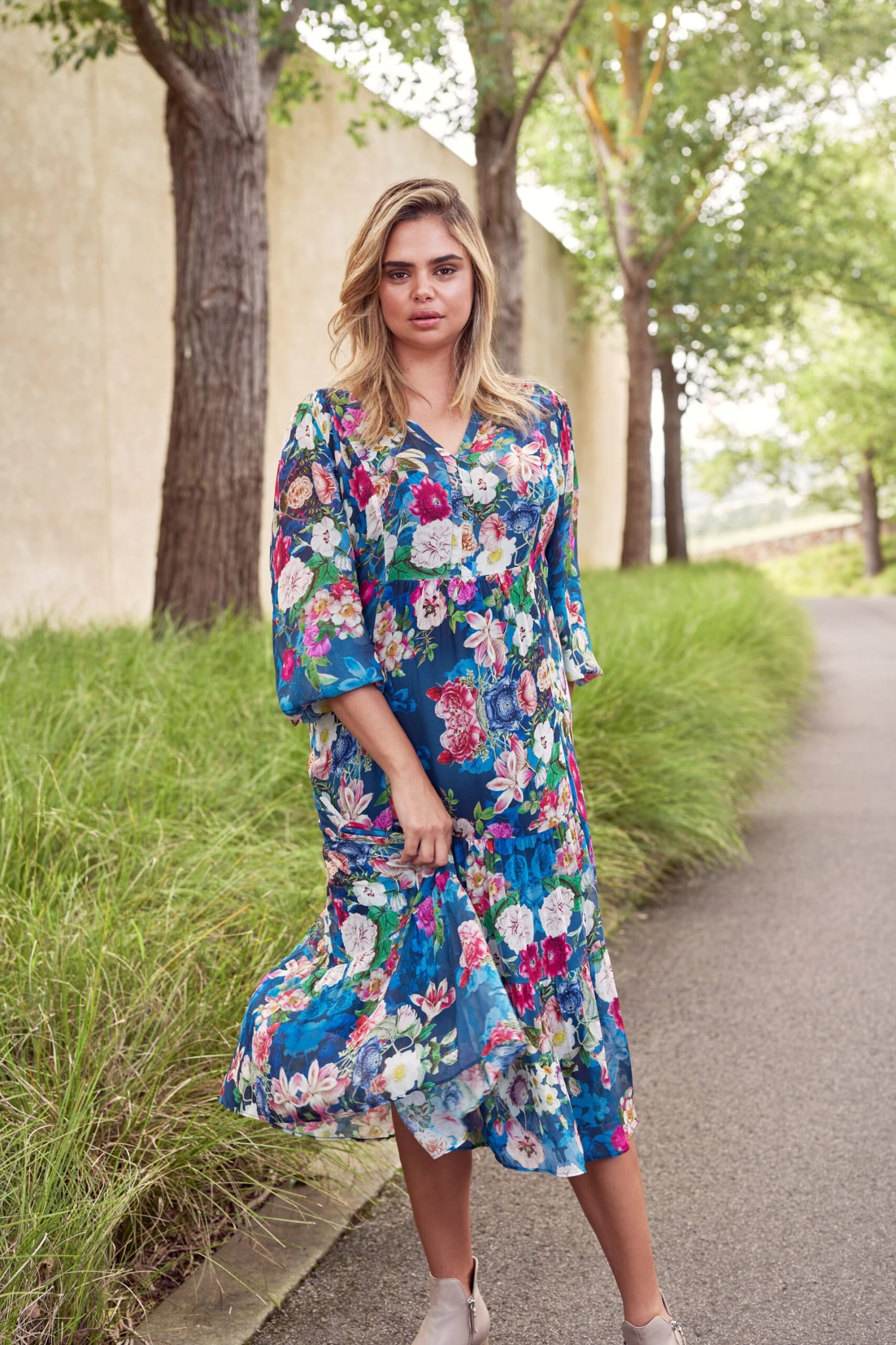 Gustave Print Dress 6 Gustave Print Dress - Image 5