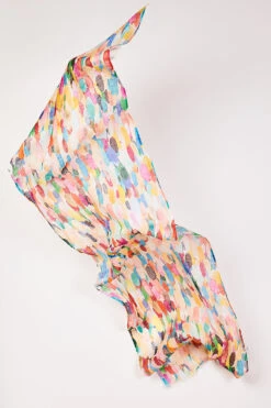 Paint Stroke Rainbow Scarf