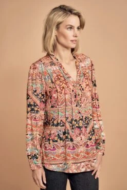 Paisley Print Blouse