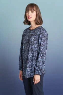 Pintuck Detail Tunic 10 Pintuck Detail Tunic -Blue Illusion PINTUCKDETAILTUNIC7308366edit