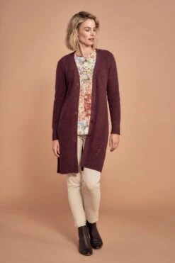 Pointelle Cardigan -Blue Illusion POINTELLECARDIGAN7308411edit