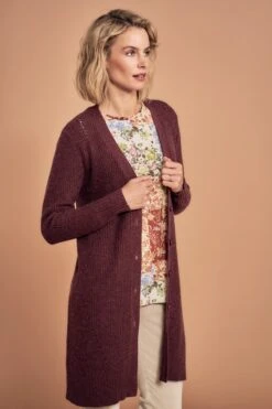 Pointelle Cardigan -Blue Illusion POINTELLECARDIGAN7308429edit