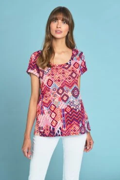 Printed Cotton T-Shirt