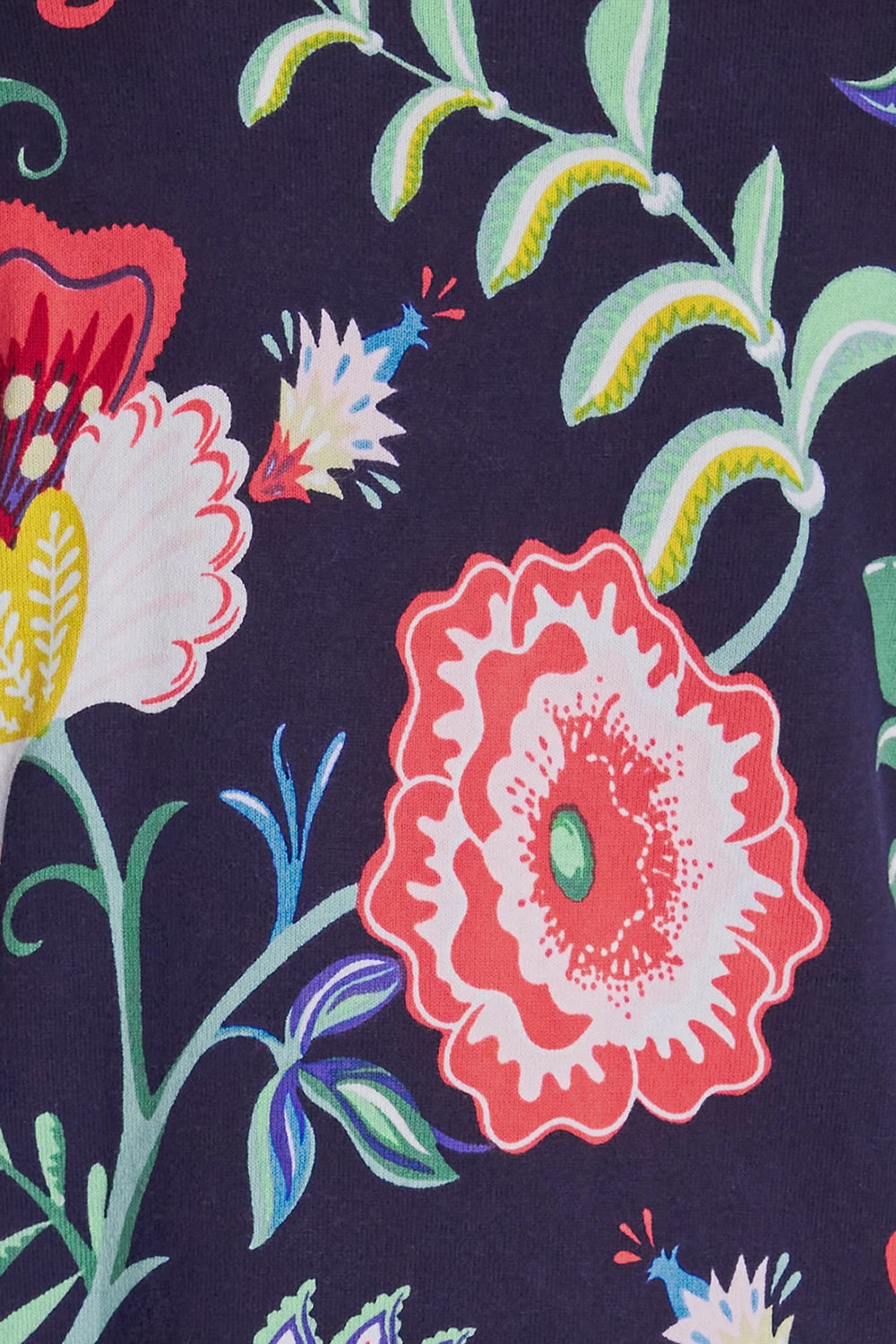 Print Scoop Hem Knit 8 Print Scoop Hem Knit - Image 6